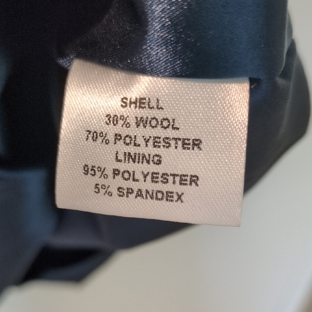 Dainty Jewells Navy Long Sleeve Dress with Bow - Picture 3 of 3